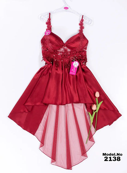 بيبي دول قصير ساتان — كود 2138