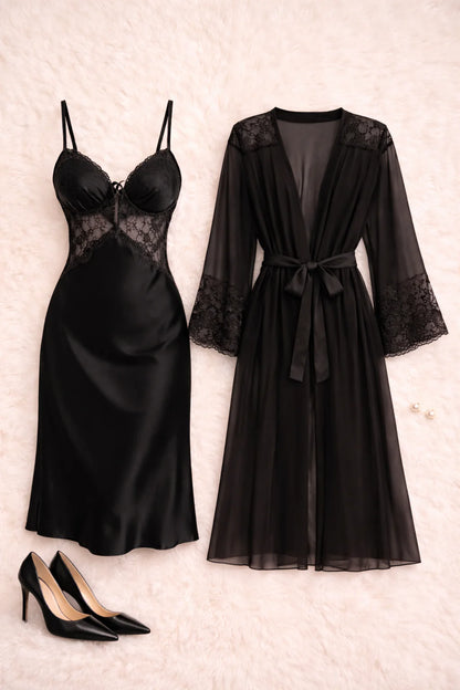 Women's Satin Lingerie set Premium Quality | Zilli Store
