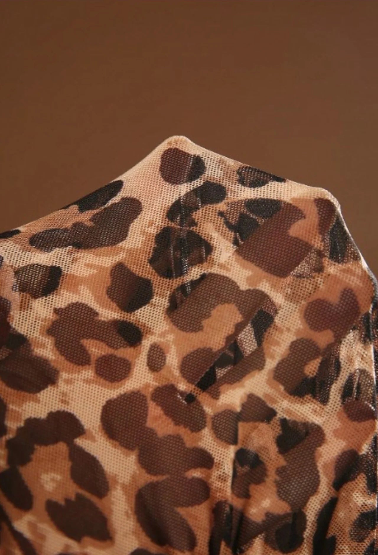 Sexy Leopard Print Tulle Babydoll Lingerie | Zilli Store