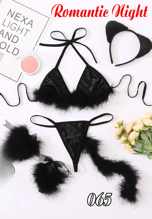 Midnight Flirt Costume Set